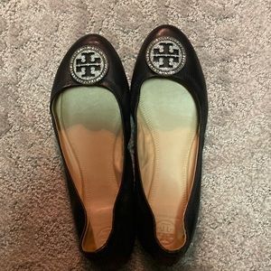 Tory Burch rhinestone ballet flats